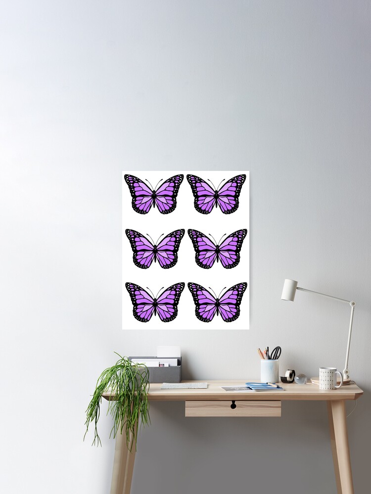 Art Studio Butterfly 3D Stickers