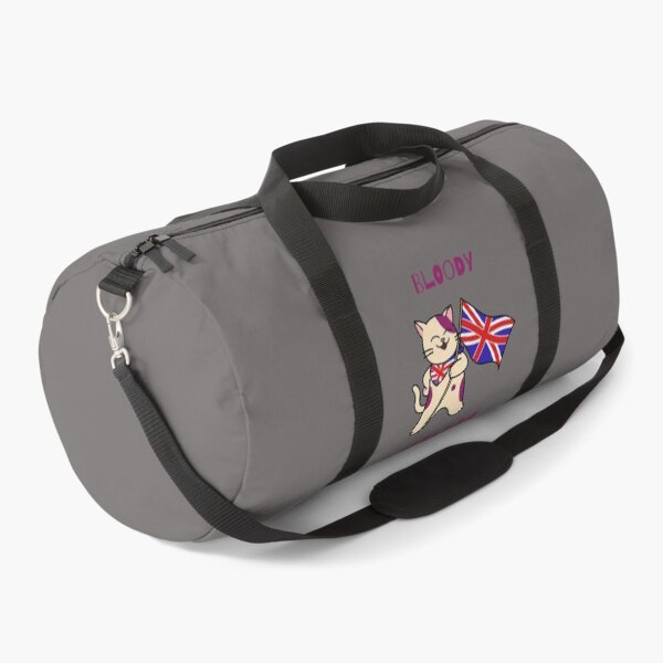 Item preview, Bloody Brilliant British Cat with a Flag designed and sold by EvaWolf.
