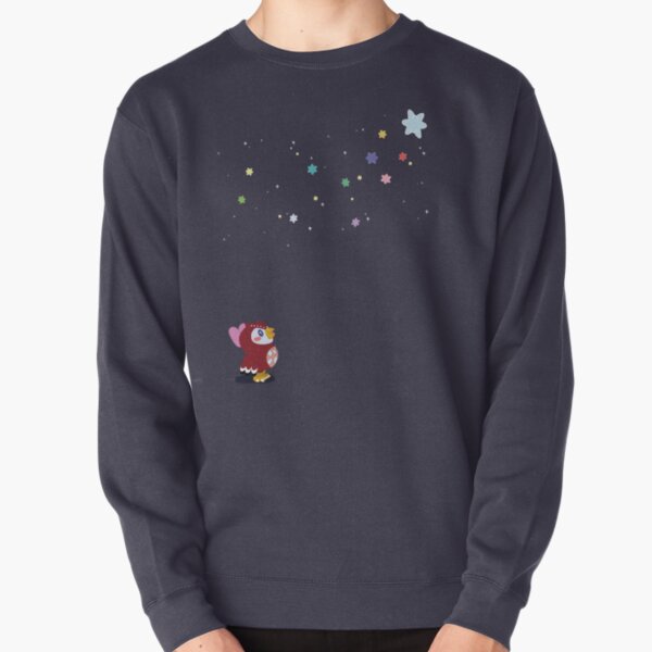 Animal Crossing Celeste Starry Night Star Gazing Pullover Sweatshirt