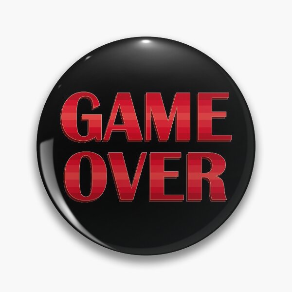 Item preview, GAME OVER designed and sold by SarcasticWords.
