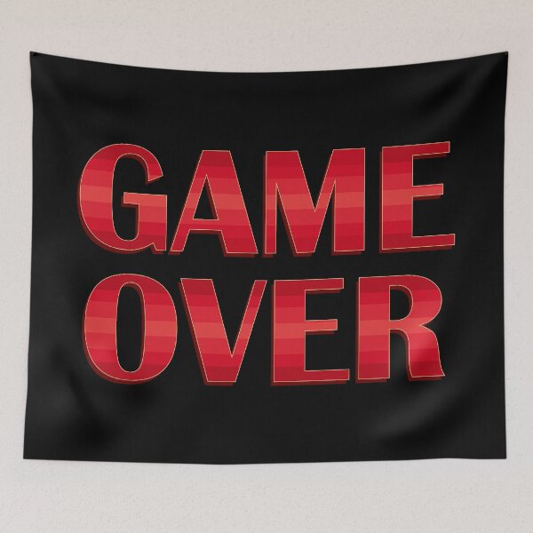 Item preview, GAME OVER designed and sold by SarcasticWords.