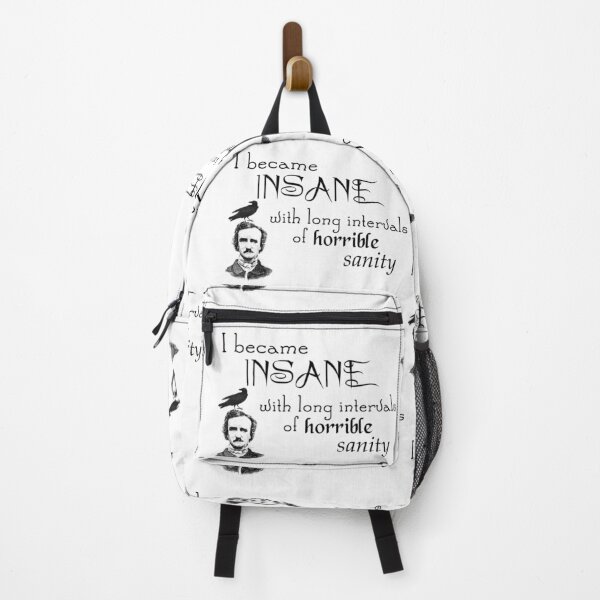 Item preview, Insane Poe Raven Writer Quotation designed and sold by 13Moons.