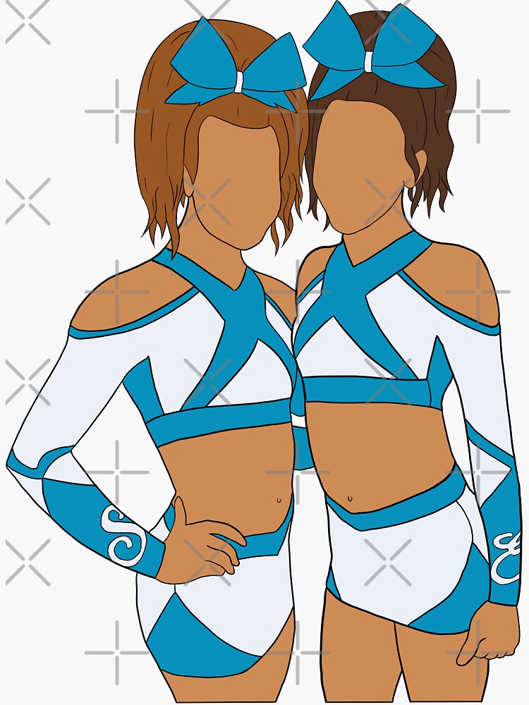 Cheer Extreme All-Stars Cheerleaders Sticker