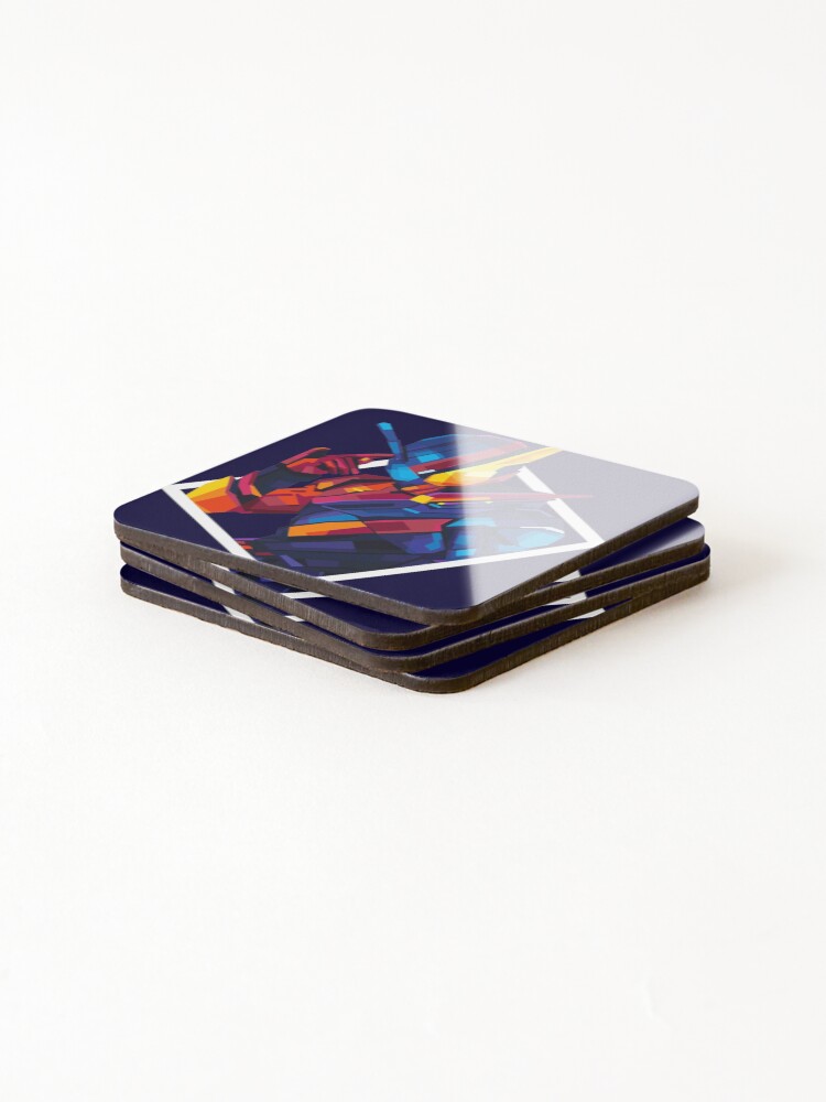 Thumbnail 4 of 5, Coasters (Set of 4), Kamen Rider Build designed and sold by desilutfiaa.