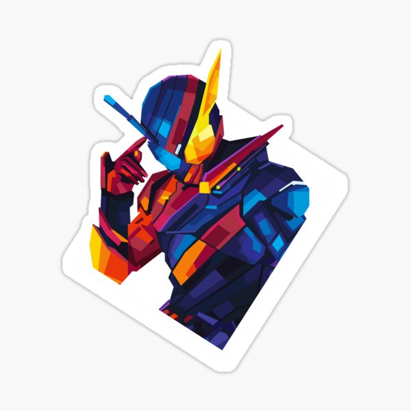Item preview, Kamen Rider Build designed and sold by PopartToku.
