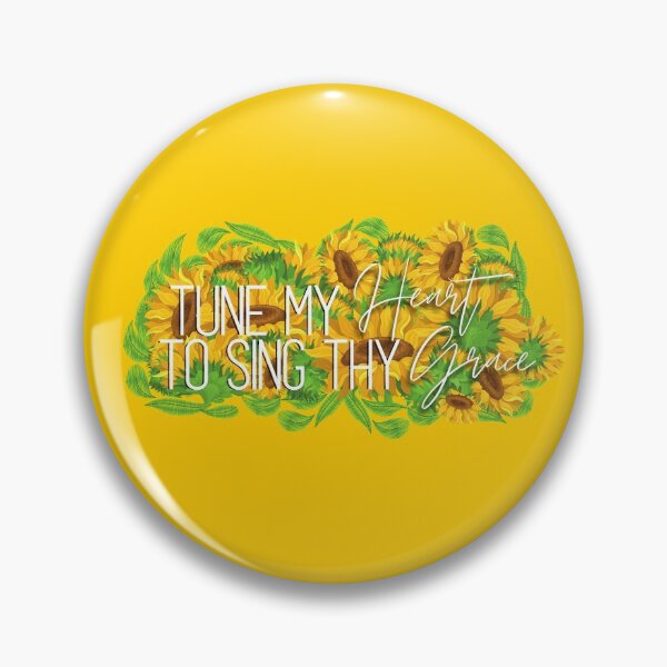Item preview, Tune My Heart to Sing Thy Grace Sunflower design designed and sold by KCallyouneed.