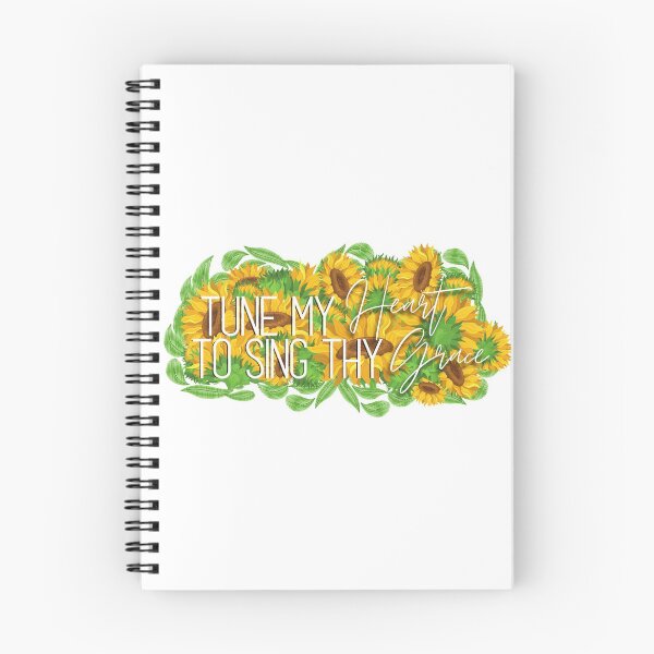 Item preview, Tune My Heart to Sing Thy Grace Sunflower design designed and sold by KCallyouneed.