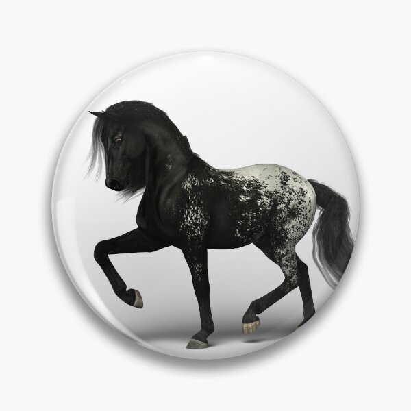 Item preview, Black Appaloosa Horse designed and sold by Rae134.