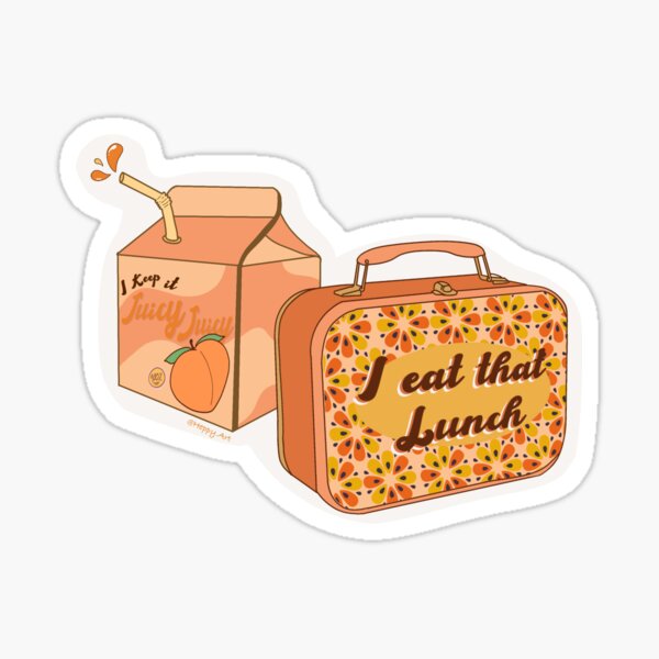 English Lunch Box Stickers, My Sister & i