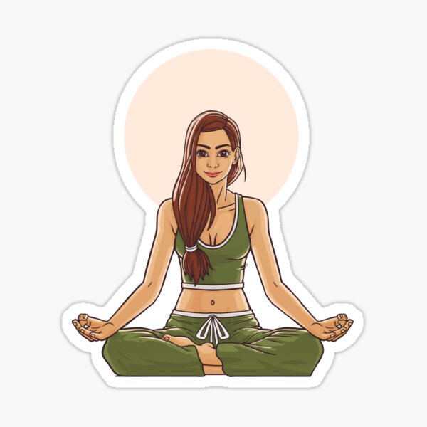 Yoga Sticker