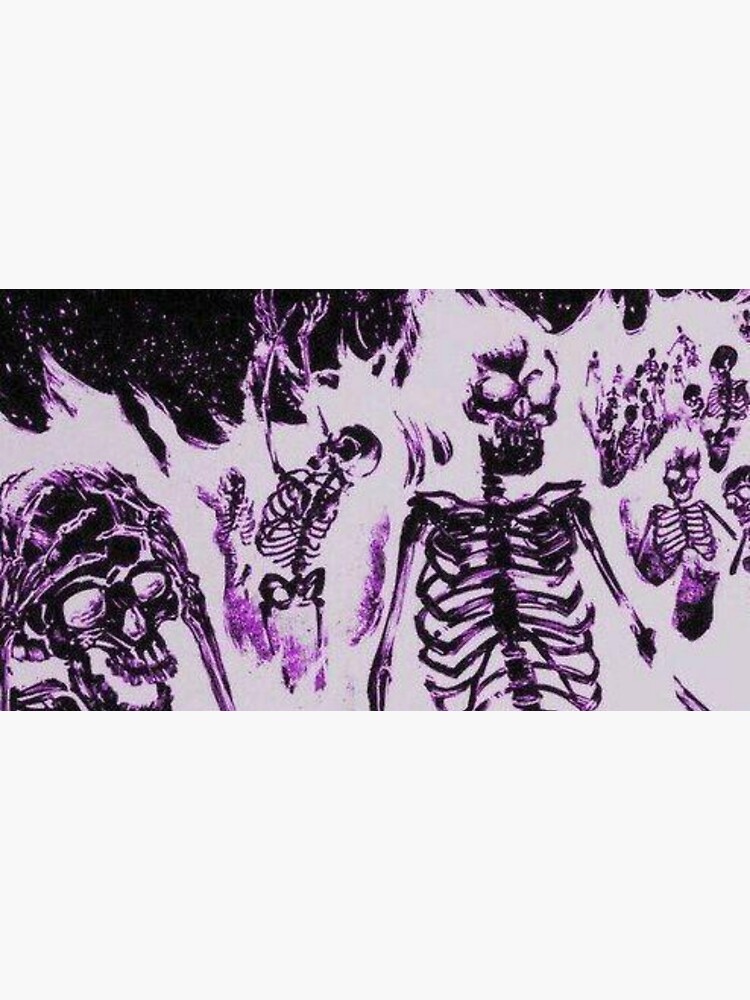 "Burning skeleton" Sticker for Sale by redmoon8228 | Redbubble