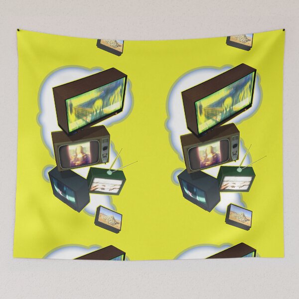 Item preview, TV sets fall or a Lost Time Saga designed and sold by VHSUFO.