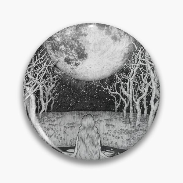 Item preview, The Moonlight Bather designed and sold by ECMazur Art.