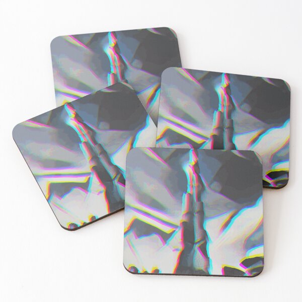 Item preview, Burj Khalifa - Abstract Glitch Art designed and sold by Dator-Abstracts.