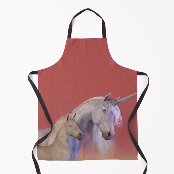 Aperçu de l'œuvre Licorne jument et poulain créée et vendue par Rae134.