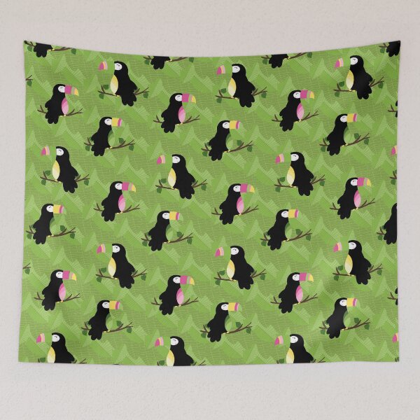 Item preview, American Toucan Forest Birds designed and sold by jeannierose.