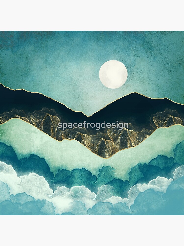 "Moon Mist" Photographic Print for Sale by spacefrogdesign Redbubble