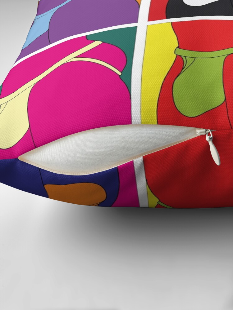 Thumbnail 2 of 4, Pillow, Pop Art Jockstrap Fantasy Nine designed and sold by kololo.