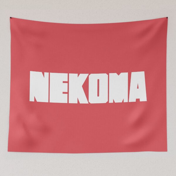 Item preview, Nekoma Logo in White designed and sold by realishkyle.