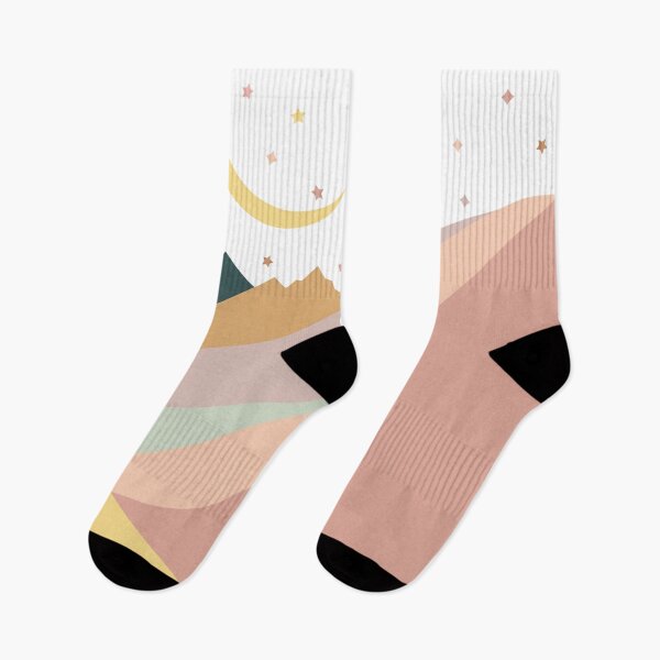 Item preview, Bohemian Desert Mountains and Sky | Modern Art Minimalist designed and sold by LunaRisa.