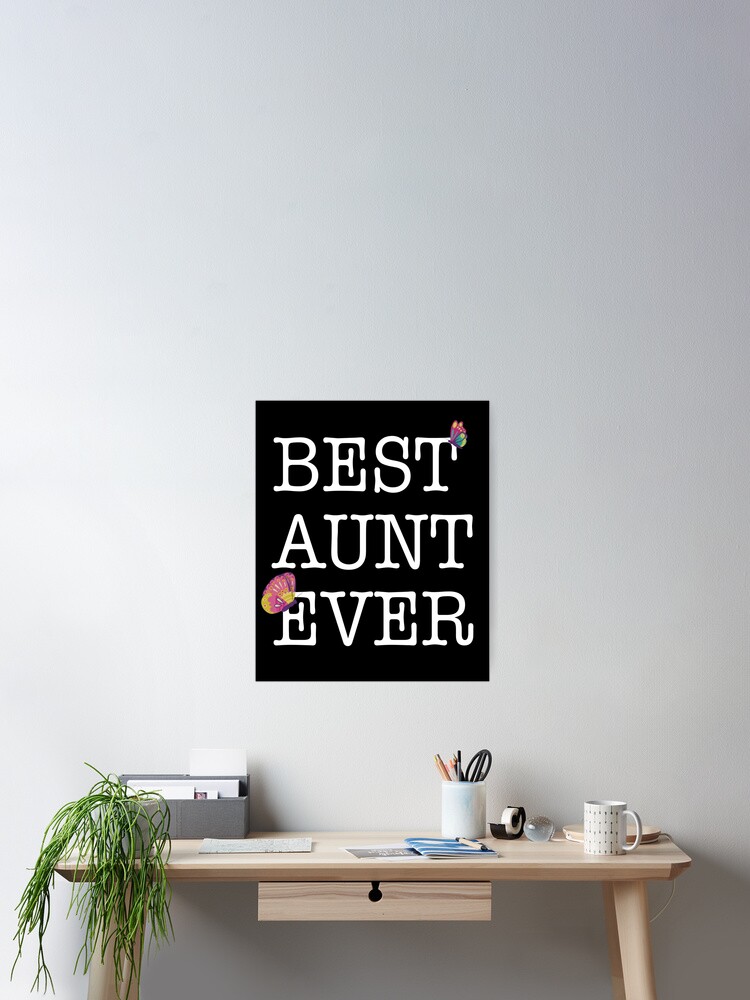 Womens Best Aunt Ever Heart T Shirt Cutest Auntie Mother's Day Gift Womens Best Aunt Ever Heart T Shirt Cutest Auntie Mother's Day Gift