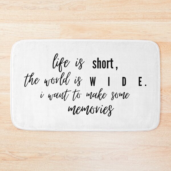 Item preview, life is short mamma mia quote designed and sold by nikkifrieder.