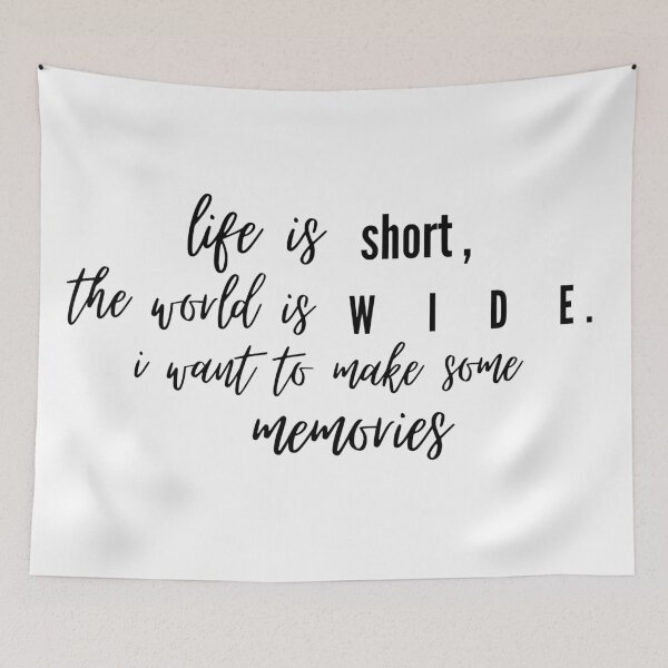 Item preview, life is short mamma mia quote designed and sold by nikkifrieder.