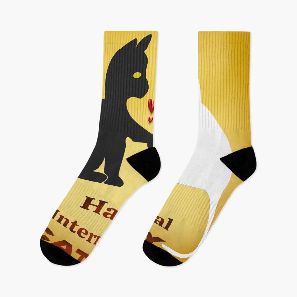 Item preview, HAPPY INTERNATIONAL CAT DAY designed and sold by Ralek.