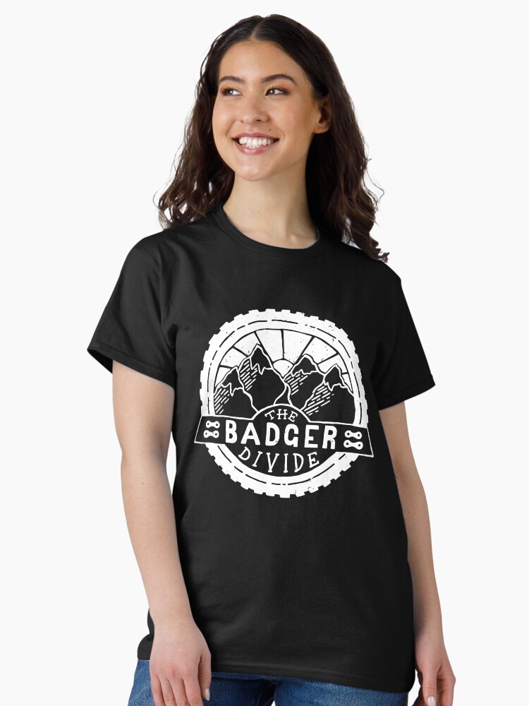 Thumbnail 2 of 7, Classic T-Shirt, The Badger Divide Scotland designed and sold by tinytenacious.