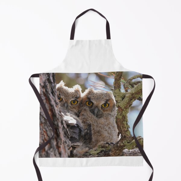 Item preview, Baby Great Horned Owls designed and sold by MomentofPercep.