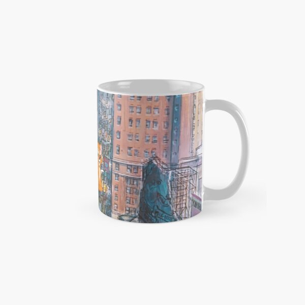 Oliver and Dodger - New York Time Square Classic Mug