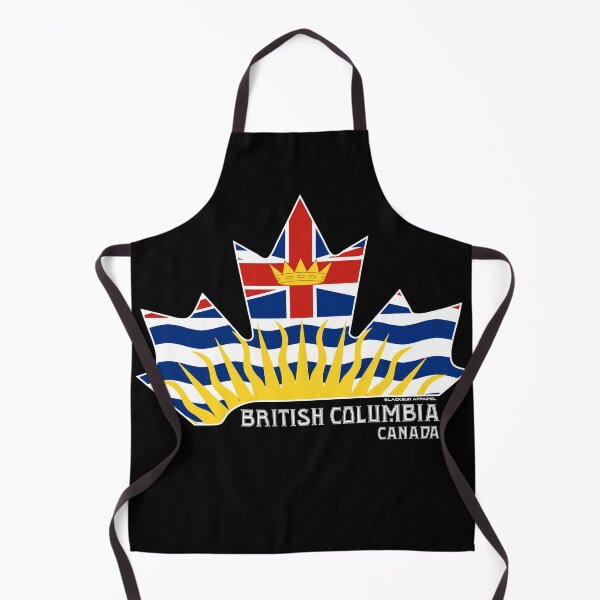 Item preview, Britsh Columbia Canadian Flag designed and sold by BLACKSUN-SHOP.