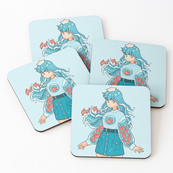 Item preview, fish sleeves designed and sold by freshbobatae.