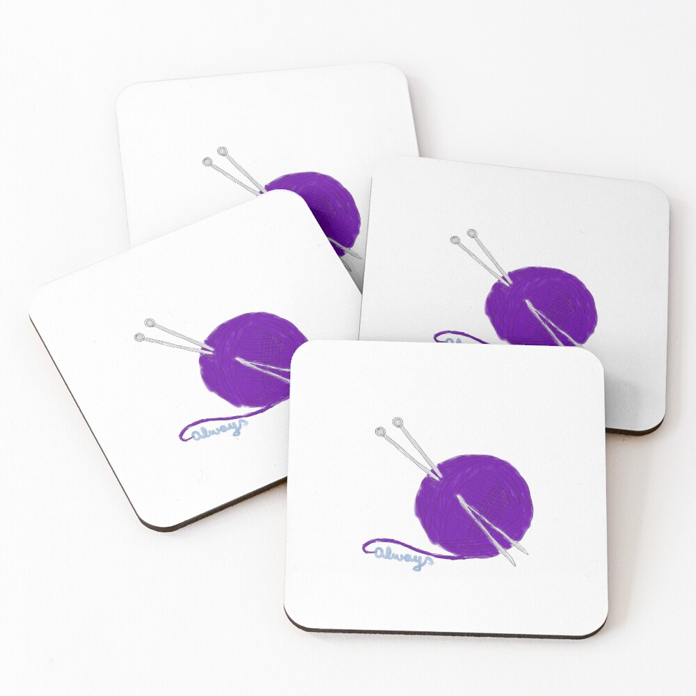 Item preview, Coasters (Set of 4) designed and sold by HummingTurtle.