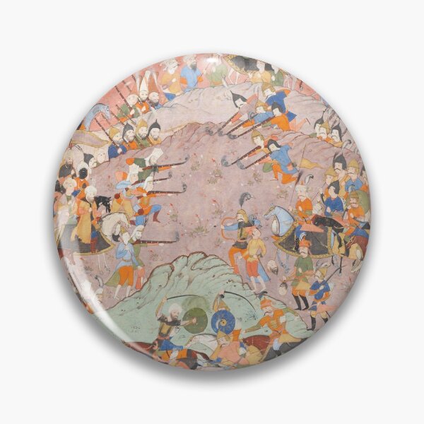 Item preview, Ottoman and Safavid Battle circa 1600 designed and sold by Vicky Brago-Mitchell®.