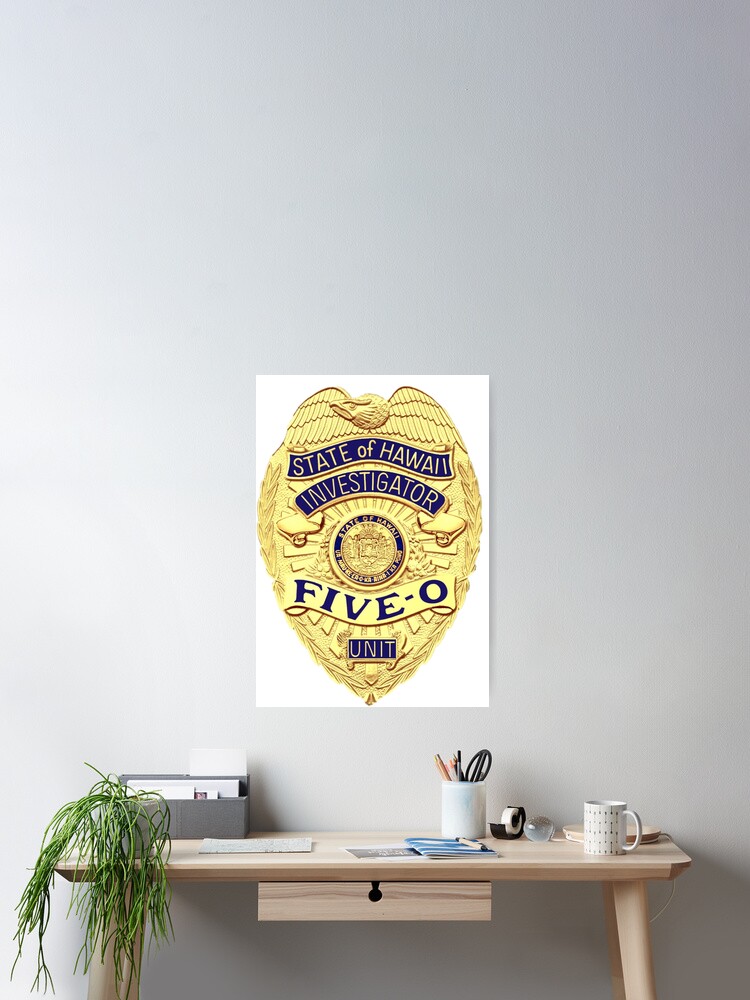 Hawaii Five 0 Badge Hawaii Five 0 Badge