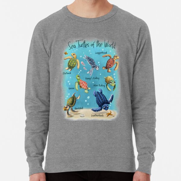 Sea turtles of the world discount sweatshirt