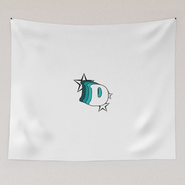 Item preview, retro letter d designed and sold by beccadiann.