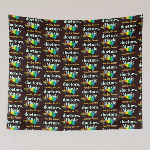 Item preview, Music makes better doctors. designed and sold by doctors-apparel.