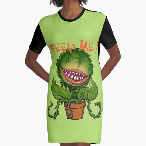Feed me Seymour Graphic T-Shirt Dress