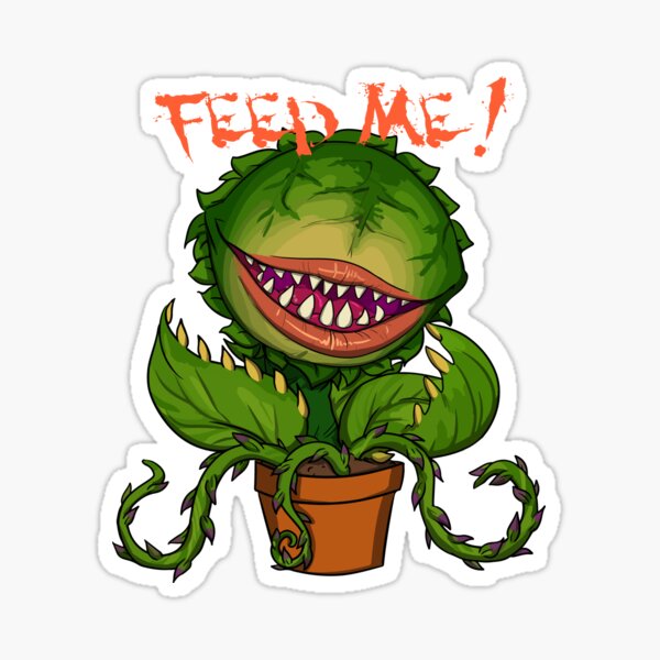 Feed me Seymour Sticker