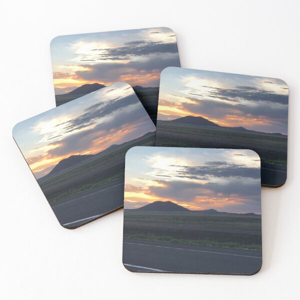 Item preview, Capulin Volcano at sunset designed and sold by n0l4n.