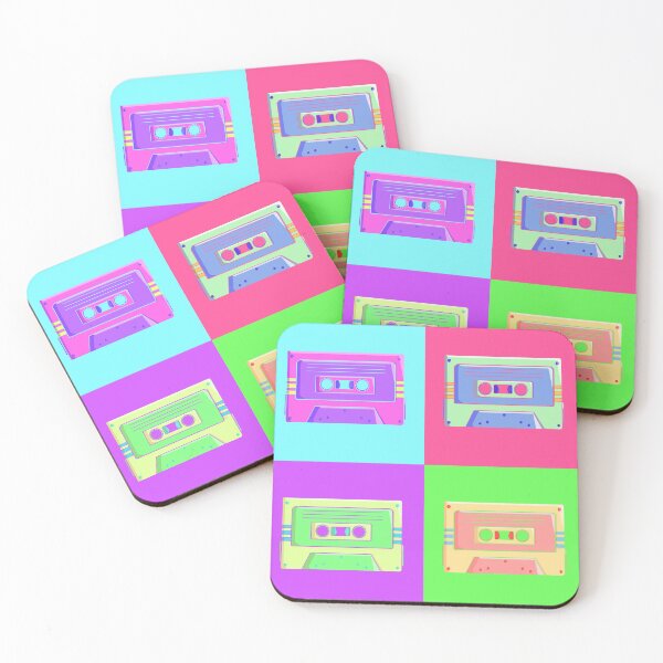 Item preview, colourblock cassette tapes designed and sold by purplehue.