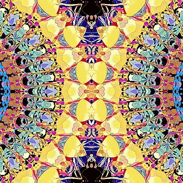 Artwork thumbnail, Colorful Abstract Pattern by Phil Perkins