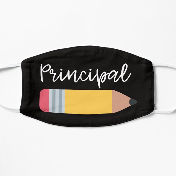 Principal Pencil School Face Mask Mask