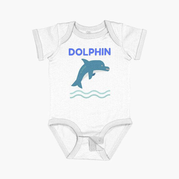 Item preview, DOLPHIN - Baby Onesie and Toddler Clothing designed and sold by OnesiePlus.