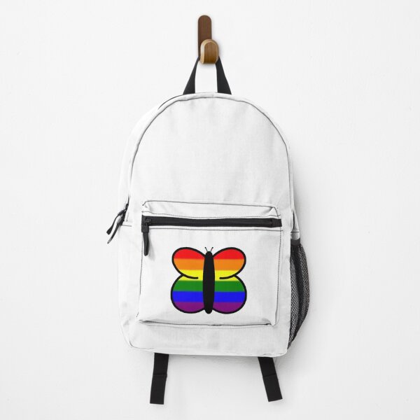 Item preview, LGBT Flag Butterfly designed and sold by Kerrino.