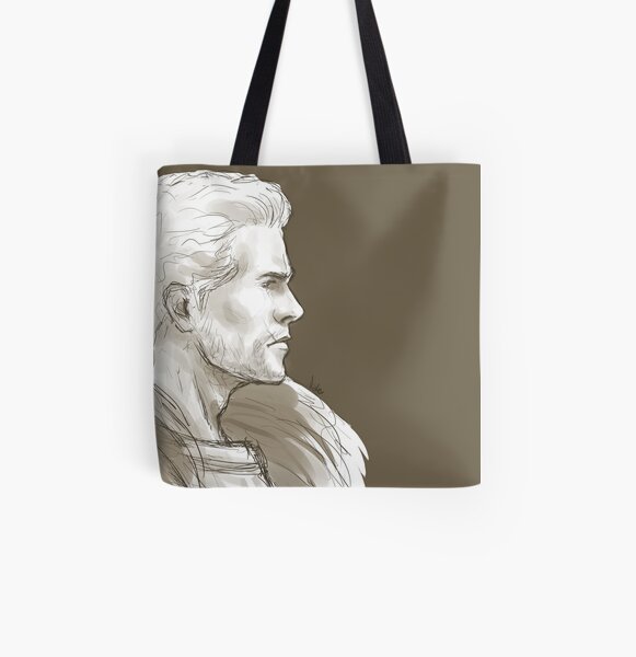 Sketchy Cullen All Over Print Tote Bag