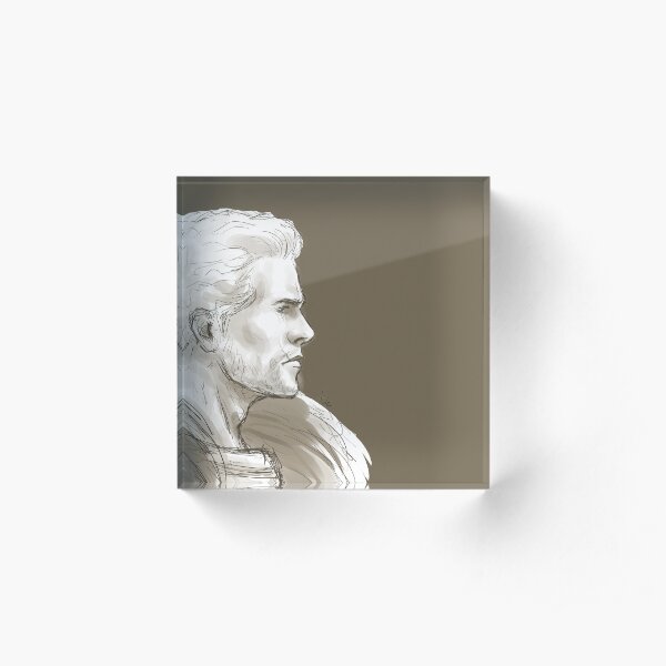 Sketchy Cullen Acrylic Block