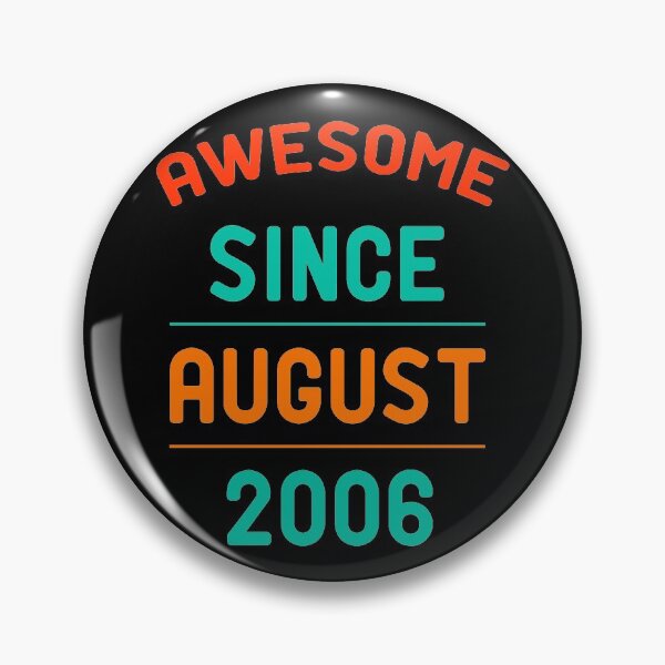Item preview,  awesome since august 2006 funny gift for level 14 unlocked gift idea for born 2006 designed and sold by khalidelk.
